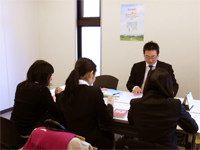 会社説明会の様子